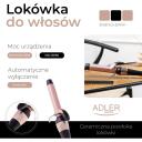 Adler lokiraund AD 2118, 56 W, 200 &deg;C, 32 mm, keraamiline kate, automaatne v&auml;ljal&uuml;litus, p&ouml;&ouml;rlev kaabel