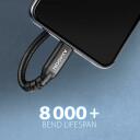 Axagon Kabelio prailgintuvas BUCM32-CF05AB 0.5m, juodas, USB-C į USB-C, 20Gbps, PD 240W, 5A, 8K HD vaizdo