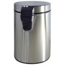 Besk Pr&uuml;gikast 9122280, 5l, pedaali avamine, metall (kroomitud viimistlus), eemaldatav plastmass koos k&auml;epidemega
