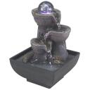 Beper Ūdens strūklaka P201UTP200, ABS/Sveķi, 13x13x18cm, LED apgaismojums, regulējama plūsma
