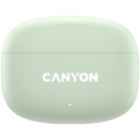 Wireless TWS earphones with Bluetooth connectivity OnGo 9 Green CNS-TWS9G CANYON