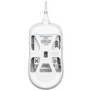 Pulsar USB optiskā pele PX2222D, 26000 DPI, 1ms, 50G, 1x ritinā&scaron;anas ritenis, ambidextrous, balta