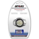 Arcas Pealamp 30710005, 19 LED, 4 valgusfunktsiooni, 3xAAA aku, plastkorpus, reguleeritav peapael