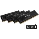 Kingston HyperX Predator HX426C13PB3K4/32 operatīvā atmiņa DIMM, 32 GB, 4 x 8 GB, DDR4, 2666 MHz, 288-pin, heatsink