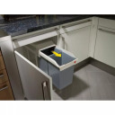 Recessed waste bin Multi-Box duo L / 2x14L / white  033659001