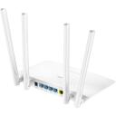 Cudy Mar&scaron;rutētājs WR1200, WR1200, 4x10/100Mbit/s, 867Mbit/s (5GHz), 300Mbit/s (2.4GHz), 4 antenas, WPS, VPN atbalsts