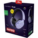 Trust austiņas GXT 491P FAYZO, 20 - 20000 Hz, 50 mm, 1.2 m kabelis, Bluetooth, 22 h akumulatora darbības laiks, 290 g