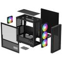 Deepcool MID TOWER КОРПУС CH560 Digital R-CH560-BKAPE4D-G-1, 2x3.5"; 2+1x2.5", 3x140mm ARGB вентиляторов, 7 слотов расширения