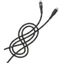 Tellur USB kabelis TLL155471, 100cm, 3A, PD60W, 480Mbps, izturīgs, 30000 locī&scaron;anu kalpo&scaron;anas laiks