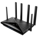 Pro AC1200 4G LTE Cat6 Gigabit maršrutētājs ar divām SIM kartēm dubultās joslas VPN Mesh melns Cudy LT700