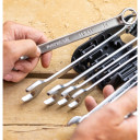 Kombinēto uzgriežņu atslēgu komplekts ar sprūdrata mehānismu, FATMAX&reg;, 7 gab., hromēts, FMMT82848-0, STANLEY