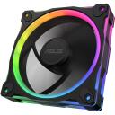 Asus Prime MR120 Ventilators ARGB 90DA00I0-B09020, 3 ventilatori, 58 CFM, 1600 RPM, 21 dB, 20 RGB LED, PWM atbalsts