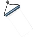 Baseus veekindel telefoni&uuml;mbris P60263701U03-00, sinine, IPX8, kuni 30m, PC, TPU, puuvill, &uuml;hilduv 7.2"