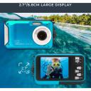 Easypix Skaitmeninė kamera W3027 10035, 30MP, 2.7'' ekranas, atsparus vandeniui iki 3m, 4x skaitmeninis priartinimas, USB-C