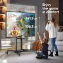 Onkron TV alus TS1571-B, 32-75 tolli, maksimaalne koormus 60 kg, VESA 200x200-600x400 mm, k&otilde;rguse reguleerimine 1065-1415 mm