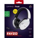 Trust Ausinės GXT 491W FAYZO 20-20000 Hz, 50 mm, 22 h baterijos veikimo laikas, USB Type-C, Bluetooth, RGB ap&scaron;vietimas