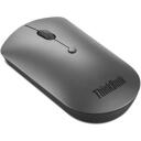 Lenovo ThinkBook Bluetooth tylus pelė 4Y50X88824, 2400 dpi, Bluetooth 5.0, 3 mygtukai, AA baterija, geležies pilka