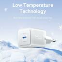 Vention lādētājs FEPB0-EU 20W PD, 100-240V, 1x USB-C, ātrā uzlāde, pārkar&scaron;anas aizsardzība, melns