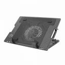 Sbox Jahutuspad CP-12, 17.3", 1 tk, 1200 p/min, 15 dB, 2xUSB, must