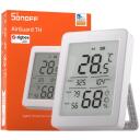 Sonoff Gaisa Sargs TH SNZB-02DR2, 3.6" LCD, &plusmn;0.2&deg;C, &plusmn;2% RH, ZigBee 3.0, Bluetooth, 2xAAA, datu analīze