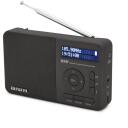 Aiwa Pārnēsājams radio uztvērējs RD-40DAB/BK, 2W, 50 DAB+ stacijas, 50 FM stacijas, 2000mAh akumulators, LCD