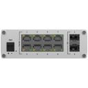 Teltonika коммутатор TSW210 8 x 10/100/1000 Мбит/с, 2 SFP, IP30, DC 7-57 В, DIN монтаж, алюминий