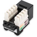 Digitus CAT 5e keystone ligzda DN-93501, 1 ports, UTP, RJ45 uz LSA, 1 GBit/s, 100 MHz, krāsu kodē&scaron;ana EIA/TIA 568 A & B