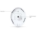 IP PoE stebėjimo kamera 2K 4 MP 2688&times;1512 PoE 30 fps itin platus 102.4&deg; matymo kampas IR naktinis matymas iki 20 m AI įvykių aptikimas RJ45 sieninis/lubinis montavimas UVC-G5-Dome Ultra Balta Ubiquiti