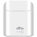 Media-Tech Наушники MT3589W, Bluetooth 4.2, TWS, 10м, 90мин, 1ч зарядка, 2x4г, фиксированный микрофон, стерео