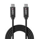 Lindy USB 3.2 Type C kabelis 36975 0.5m, 20Gbps, 100W PD, GRS, USB 3.2 Type C vyr. į vyr.