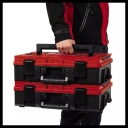 Sistēmas pārvadā&scaron;anas kaste E-Case S-F ar nodalījumiem, EINHELL 4540020, 420.9 x 280.3 x 95.4 mm, 25 kg maksimālā slodze