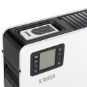 Elektrinis konvektorinis &scaron;ildytuvas 2300 W su Tuya WiFi i&scaron;maniuoju valdymu LCD ekranu ir nuotolinio valdymo pultu 83&times;22&times;40 cm baltas CH9099 Noveen