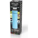 Adler Termos AD 4506bl, 473ml, 22.7cm, 6.4cm, 304 roostevaba teras, LED puutetundlik ekraan