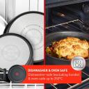 Tefal Potikomplekt, 3 tk, L7649453, 16/18/20cm, titaankatte, alumiinium, must