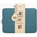 Rivacase SLEEVES SUZUKA 7705AQUAMARINE, 15.6", 170g, 395x35x275mm, veekindel, kriimustuskindel, tolmu- ja mustusekindel