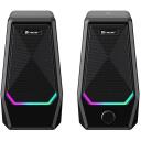Tracer Datora skaļruņi TRAGLO47764, 6W, 20-20000Hz, 2.0 (Stereo), USB, RGB apgaismojums, vadu savienojums