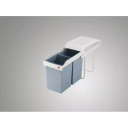 Recessed waste bin Multi-Box duo L / 2x14L / white  033659001