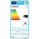 Cata Nosūcējs FK SLIM 6000 X 02011604, 60 cm, 162 m&sup3;/h, mehāniska kontrole, LED apgaismojums, nerūsējo&scaron;ais tērauds