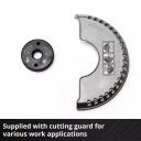 Bezvadu leņķa slīpma&scaron;īna TE-AG 18/115 Q Li Solo, EINHELL, 4431165, 18 V, 115 mm diska diametrs, ātra diska maiņa