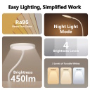 Lauavalgusti 12W 450lm 3000&ndash;5000K 46 cm 100&ndash;240V USB-C puutetundliku juhtimise ja &ouml;&ouml;režiimiga YLYTD-0034 Yeelight