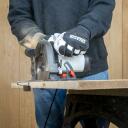 Circular saw 1200W &Oslash; 185mm, POWERPLUS, POWC2031, 62 mm cutting depth, 45&deg; bevel capability