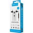Sandberg Austiņas USB-C/A In-Earset ar līnijas mikrofonu 126-50, 20-20000 Hz, 95 dB, 16 &Omega;, 1,2 m, stereo, melna
