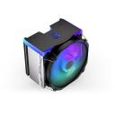 Endorfy CPU Охладитель Fortis 5 ARGB EY3A010, 140mm, 220W, 6 тепловых трубок, 1 вентилятор, RGB контроллер в комплекте