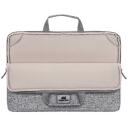 Rivacase Kott 7915GREY, 15.6", 330g, veekindel, pehme vooder, tagatasku, pehmendatud k&auml;epidemed