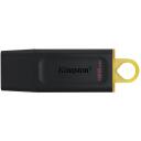Kingston USB m&auml;lupulk DataTraveler Exodia DTX/128GB, 128 GB, USB Type-A, USB 3.2 Gen 1, kaitsekatte, suur kollane aas