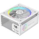 Gamemax toiteplokk RGB 1050G WH, 1050 W, Kuld, Valge, T&auml;ielikult modulaarne, 1 x 24 pin ATX, 2 x 8 pin CPU, 2 x 8 pin PCIe