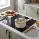 Russell Hobbs Кастрюля RH03866C, 16см, кремовый, алюминий, с крышкой, совместима со всеми типами плит, включая индукционные