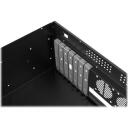 Lanberg Rackmount serverikorpus ATX 350/10 19" 4U SC01-3504-10B, 350mm, 430mm, 177mm, 2x USB 2.0, 2 sisemist sahtlit