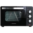Esperanza Mini cepe&scaron;krāsns EKO008N, 20 l, 1280 W, 220-240 V, 0-60 min, melna, divkār&scaron;as stikla durvis, 0,9 m vads