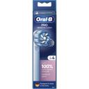 Oral-B Nomaināmi zobu birstes uzgaļi EB60X-4, 4 gab, balti, pieaugu&scaron;ajiem, saderīgi ar Oral-B rokturiem